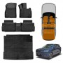 3D Floor Mats Boot Liner Set for Jaecoo J5 EV 2025-Onwards All Weather Heavy Duty Cargo Car Trunk Luggage Tray