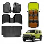 3D Floor Mats Boot Liner for Suzuki Jimny XL 5-Door 2023-2025 Auto Transmission All Weather Heavy Duty Cargo Car Trunk Luggage Tray