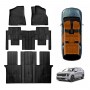 3D Floor Mats for Kia Carnival KA4 Series Hybrid 2020-Onwards Heavy Duty All Weather Car Waterproof Interior Protection Liner Set