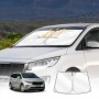 WindScreen Sun Shade for Kia Carnival 2015-2020 Blocks UV Rays Foldable Custom Sun Visor Protector