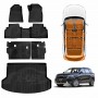 Boot Liner Back Seat Protector Floor Mat for Kia Seltos 2019-2022 Heavy Duty Car Trunk Seats Kick Mats Cover