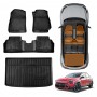 3D Floor Mats Boot Liner for Kia Stonic 2025-Onwards All Weather Heavy Duty Cargo Car Trunk Luggage Tray