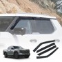 Weathershields for LDV Terron 9 Dual Cab 2025-Onwards Car Weather Shields Wind Deflectors Window Sun Visor 4 Pcs