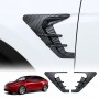 Tesla Model 3 2017-2023 and Model Y 2021-2024 Side Camera Indicator Protection Cover Carbon Fibre Style Trim Decoration Modification Accessories Matt