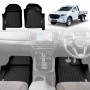 3D Floor Mats for Mazda BT-50 BT50 Single Cab 2020-Onwards TF Series All-Weather Heavy Duty Customized Car Carpet Liners Full Set