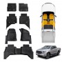 Premium Floor Mats for Mazda BT-50 BT50 Dual Cab TF Series 2020-Onwards Heavy Duty All Weather Double Layer TPE Carpet Car Interior Liner Set