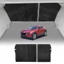 Back Seat Protector for Mazda CX-30 CX30 2019-2025 All Weather Heavy Duty Car Seat Kick Mats Cover