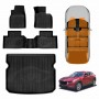 3D All-Weather Floor Mat Boot Liner Carpet for Mazda CX-30 CX30 2019-2025 Heavy Duty Customized Car Floor Liners Full Set Carpet