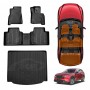 3D Floor Mats Boot Liner Set for Mazda CX5 CX-5 KM Series 2026-Onwards All Weather Heavy Duty Cargo Car Trunk Luggage Tray