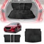 Boot Liner Back Seat Protector for Mazda CX-60 CX60 2023-2025 All Weather Heavy Duty Cargo Car Trunk Kick Mats