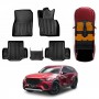 3D Floor Mats for Mazda CX-70 CX70 2024-Onwards Heavy Duty All Weather Car Mats Carpet Liner Set