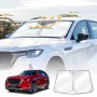 WindScreen Sun Shade for Mazda CX-80 CX80 2024-2025 Blocks UV Rays Foldable Custom Wind Screen Sun Visor Protector