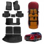 3D Floor Mats Boot Liner Set for Mazda CX-80 CX80 2024-Onwards All Weather Heavy Duty Cargo Car Trunk Luggage Tray