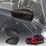 Rear View Mirror Trim Cover for Mazda CX-80 CX80 2024-2025 Exterior Accessories Side Mirror Cap Carbon Fiber Style