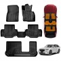3D Heavy Duty All Weather Car Mats Floor Liner Full Set for Mazda CX-90 CX90 7-Seater 2023-2025