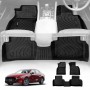 3D Floor Mats for Mazda 3 BP Series Hatch Sedan 2019-Onwards Heavy Duty All Weather Car Mats Carpet Liner Set