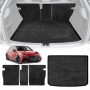 Boot Liner Set for Mercedes-Benz A-Class W177 Hatch 2018-Onwards Heavy Duty Car Trunk Cargo Kick Mats Back Seat Protector