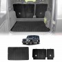 Boot Liner Kick Mats Set for Mercedes-Benz G-Class W463 2019-Onwards All Weather Heavy Duty Cargo Car Trunk Back Seat Protector