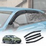 Weathershields for MG MG4 2023-Onwards Car Weather Shields Wind Deflectors Window Sun Visor 4 Pcs