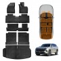3D Floor Mats Boot Liners for MG QS 2025-Onwards All Weather Heavy Duty Cargo Car Trunk Luggage Tray