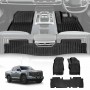 3D Floor Mats for MG MGU9 Dual Cab 2025-Onwards Heavy Duty All Weather Car Waterproof Interior Protection Liner Set