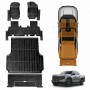 3D Floor Mats Tub Liner for MG MGU9 Dual Cab 2025-Onwards All Weather Heavy Duty Cargo Car Door Sill Trunk Tailgate Ute Protector Set