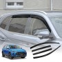 Weathershields for MG ZS 2024-Onwards Car Weather Shields Wind Deflectors Window Sun Visor 4 Pcs