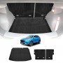 Boot Liner Kick Mats Set for MG ZST 2018-2025'All Weather Heavy Duty Cargo Car Trunk Back Seat Protector