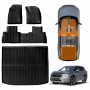 Floor Mats Boot Liner for Mitsubishi Outlander Petrol 2021-2025 Heavy Duty Customized Car Floor Liners Full Set Carpet