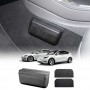 Velcro TPE Storage Box for Tesla Model 3 2017-2023 and Model Y 2021-2024 Sunglasses Holder Organizer Car Accessories