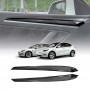 Tesla Model 3 2021-2023 and Model Y 2021-2024 Inner Front Door Cover Carbon Fiber Style Interior Accessories