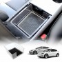 Premium Centre Console Organizer Tray for Tesla Model 3 2017-2023 and Model Y 2021-2024 Armrest Organizer Tray Storage Box