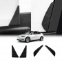 4PCS Car Door Edge Corner Protector for Tesla Model Y 2021-2024 Door Guards Anti-Scratch Cover Sticker Accessories