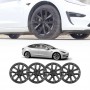 Tesla Model 3 Wheel Protector Cover Caps 18 Inch Rim Hubcap Hub Cap Plaid Arachnid Matt Black Set of 4