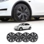 Tesla Model Y 2022-2024 Wheel Protector Cover Hub Caps 19 Inch Rim S Plaid Exterior Accessories (Set of 4)
