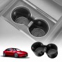 Cup Holder Insert for Tesla Model 3 Highland 2023-Onwards Centre Console Rubber Interior Accessories
