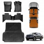 3D Floor Mats Tub Liner for Nissan Navara D27 2026-Onwards With Steel Tub All Weather Heavy Duty Cargo Car Trunk Luggage Tray