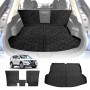 Boot Liner Kick Mats Set for Nissan X-trail Xtrail T32 2013-2022 All Weather Heavy Duty Cargo Car Trunk Back Seat Protector