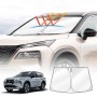Windshield Sun Shade for Nissan X-trail Xtrail T33 2022-2024 Blocks UV Rays Foldable Custom Wind Screen Sun Visor Protector