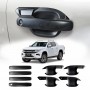 Door Handles Bowl Inserts Cover for Volkswagen Amarok NF Series 2023-Onwards Matt Black protector Accessories 