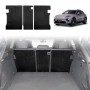 Back Seat Protector for Porsche Macan Electric 2024-Onwards All Weather Heavy Duty Car Seat Kick Mats Cover Accessories