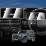 Tempered Glass Dash Center Console Screen Protector for Toyota Prado 250 Series 2024-2025 Touchscreen Anti-Scratch Cover Accessories