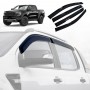 Weathershields for Ford Next-Gen Ranger 2022-2024 Raptor Double Cab Car Weather Shields Wind Deflectors Window Sun Visor 4-Piece Set