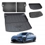 3D All-Weather Interior Liners Set for BYD Seal 2023-2024 Back Seat Front Trunk Toolbox Boot Cargo Mats