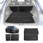 Boot Liner Kick Mats Set for Geely Starray EM-i 2025-Onwards Without Subwoofer All Weather Heavy Duty Cargo Car Trunk Back Seat Protector
