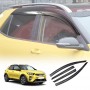 Premium Weathershields for Kia Stonic 2020-2024 Dual Cab Car Weather Shields Wind Deflectors Window Sun Visor 4-Piece Set