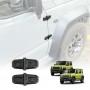 Front Door Hinge Cover for Suzuki Jimny 2018-Onwards Exterior Trim Off Road Car Decoration Accessories Set of 2