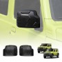 Rear View Mirror Trim Covers for Suzuki Jimny 2018-Onwards Exterior Accessories Side Mirror Cap Matte Black Style