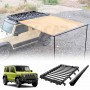 Roof Rack with Side Awning Set for Suzuki Jimny XL 5-Door 2023-Onwards Multi-Functional Expansion Platform 4WD Off-Road Acessories