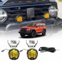 2x Front Led Fog Pod Spotlight for GWM Tank 300 2023-2024 Off Road Driving nudge Bar light Decoration Modification Accessories